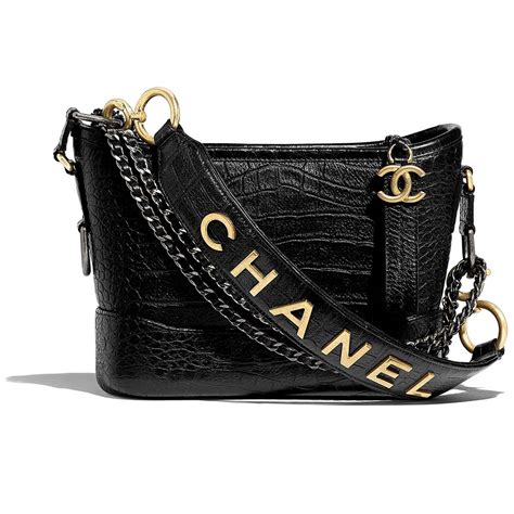 chanel gabrielle bag black small|chanel gabrielle bag price.